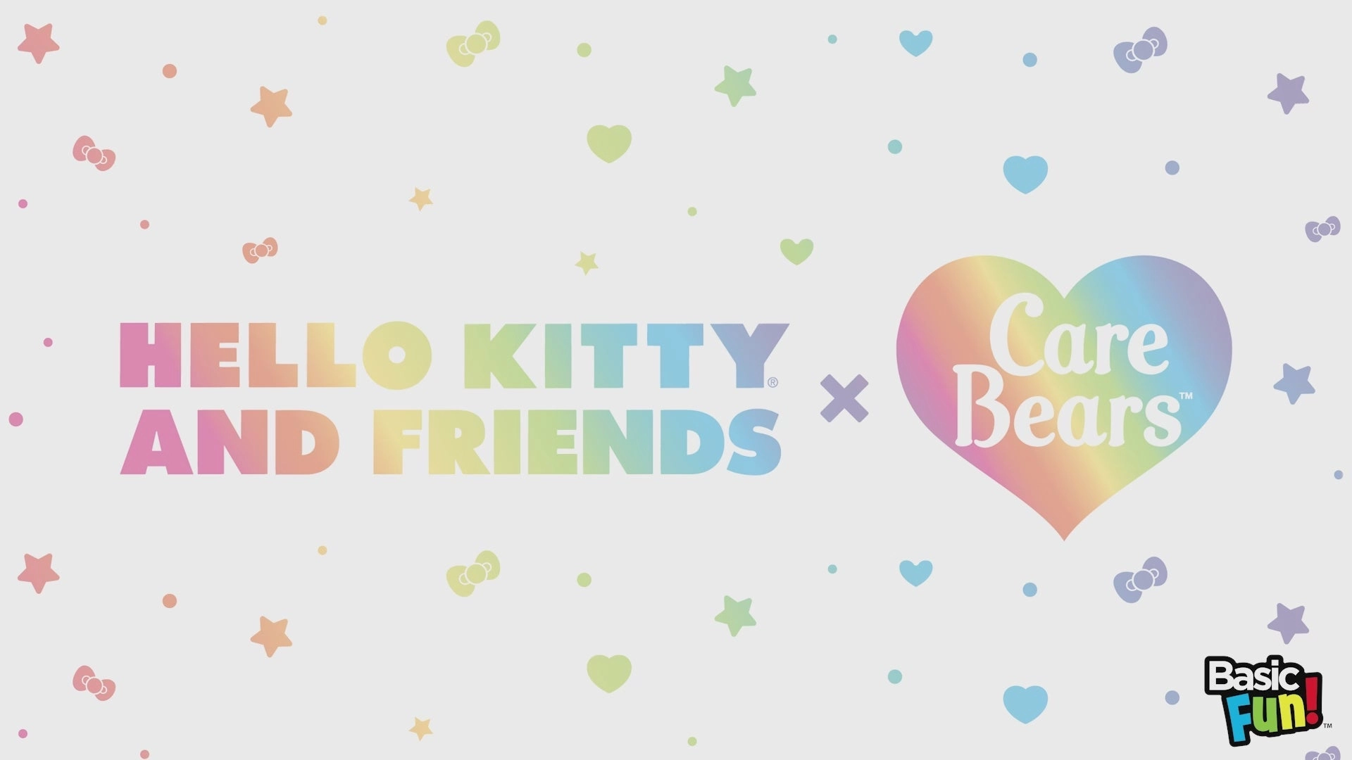 Care Bears Hello Kitty Plush, 2pk