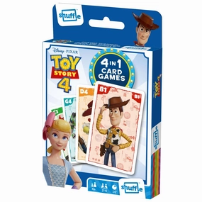 Cartamundi Shuffle 4In1 Card Games Disney Toy Story 4