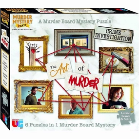 Case File Puzzle - The Art of Murder 6 in 1 puzzle