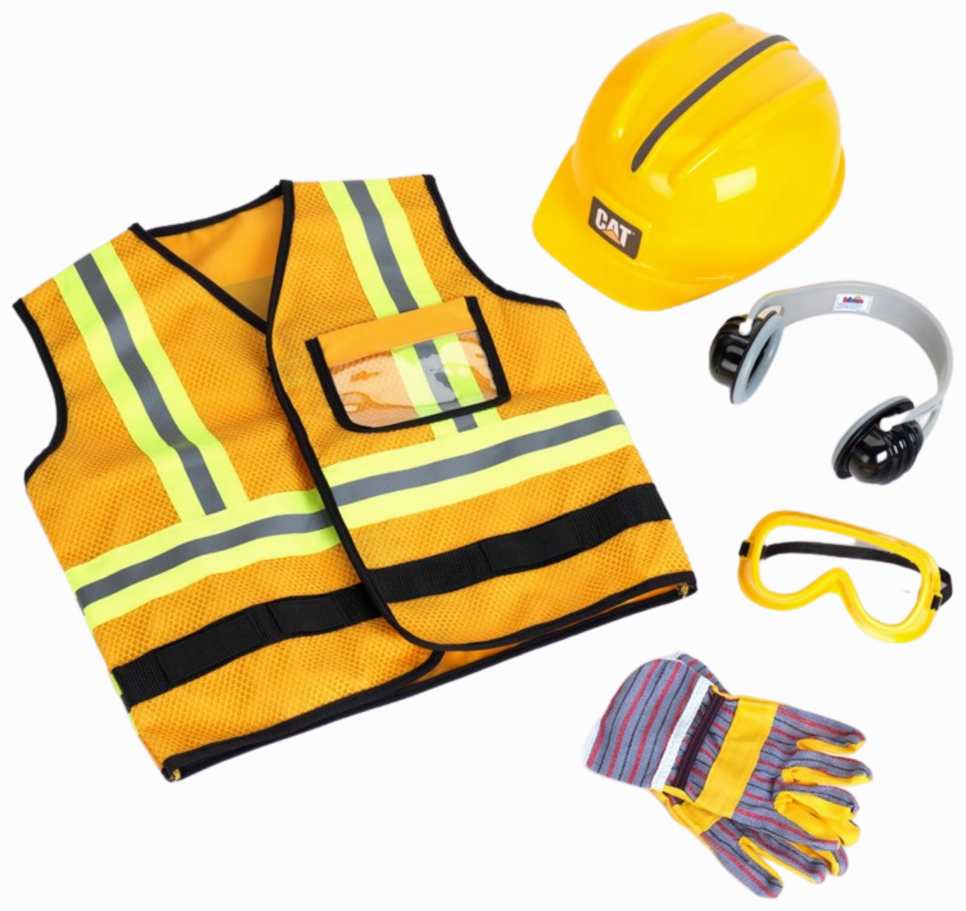 CAT Construction Worker Vest With Accessories
