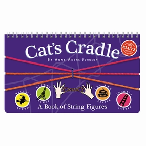 Cat's Cradle - String Figures Instructional Book with Tie-Dyed Loop