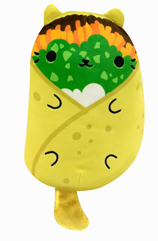 Cats Vs Pickles Gold Series Bean Bag #158 Burrito