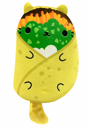 Cats Vs Pickles Gold Series Bean Bag #158 Burrito