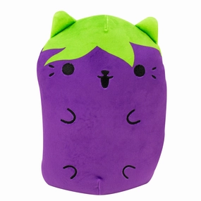 Cats Vs Pickles Jumbo Plush #021 EgGPlant