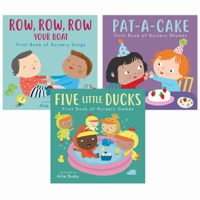 Child's Play Books First Book Board Books, 3-Piece Nursery Set