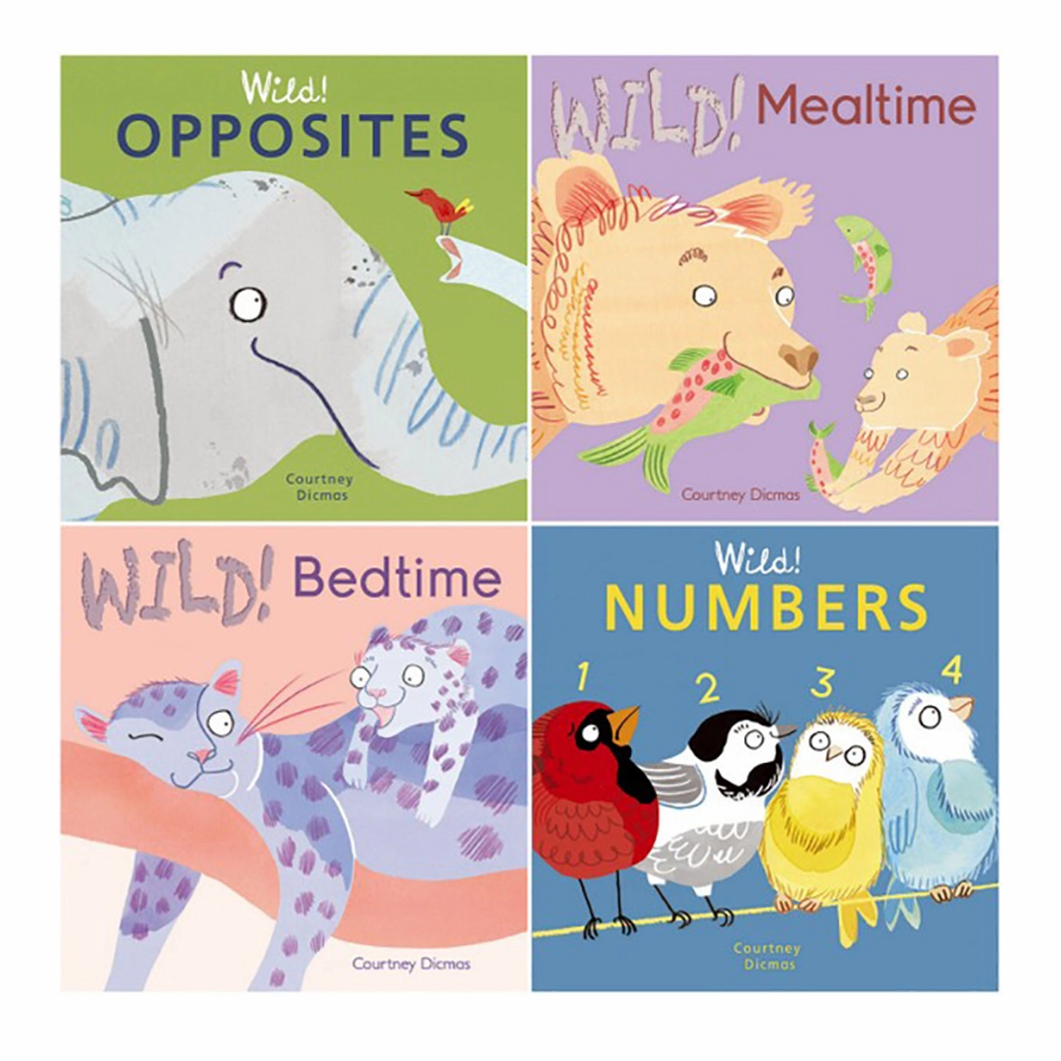 Child's Play Books Wild! 8-Book Concepts Board Set