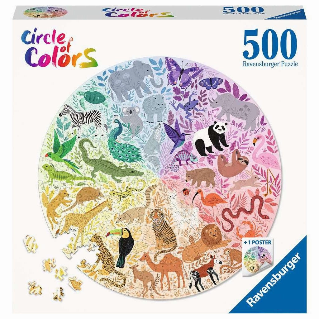 Circle of Colors: Animals 500pc