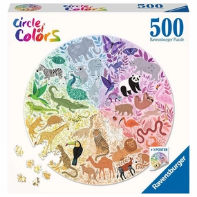 Circle of Colors: Animals 500pc