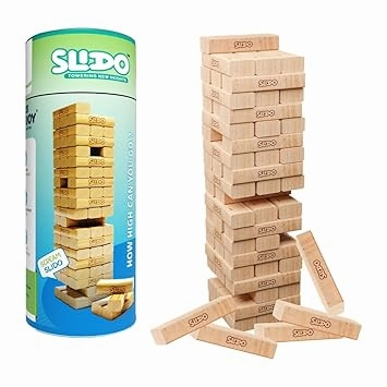 Clapjoy Slido Classic Stacking Game For Kids Ages 5  Years