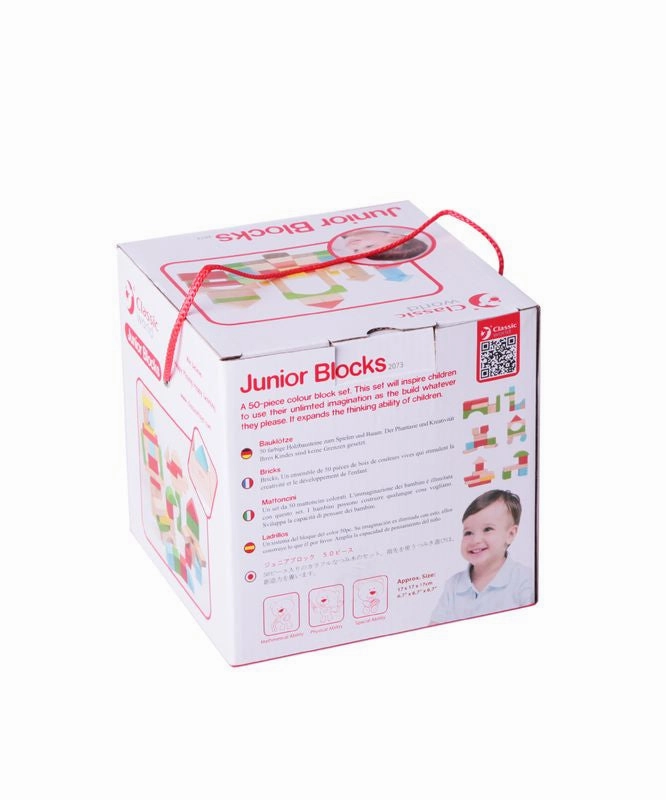 Classic World 50 Piece Junior Blocks