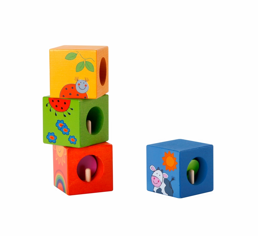 Classic World Discovery Cubes With Animal Puzzle