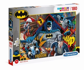 Clementoni 180 Piece SupeRColor Puzzle DC Batman And Penguin