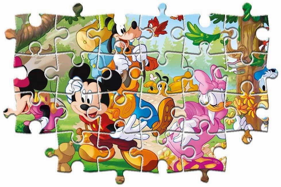 Clementoni 3X 48 Piece SupeRColor Puzzle Disney Mickey And Friends