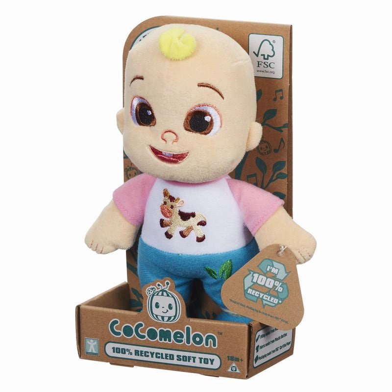 Cocomelon Eco Plush Jj With Cow T-Shirt