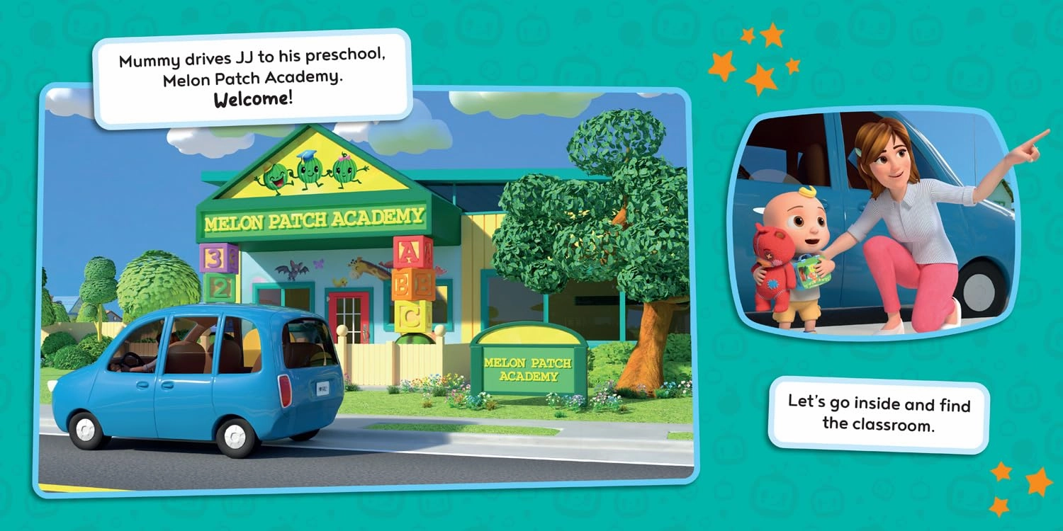 CoComelon Lets Go To Preschool Picture Book For Ages 2-4 Years