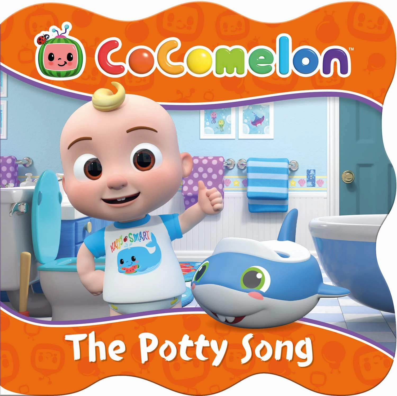 CoComelon Sing-Song: THE POTTY SONG Board Book for Ages 18 months Above