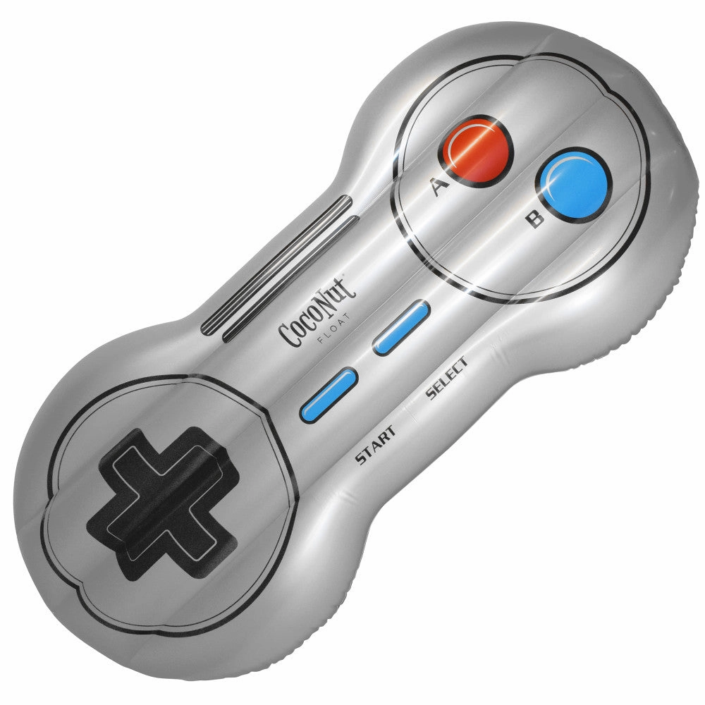 CocoNut Float Retro Game Controller Inflatable Pool Lounge - 54" x 22"