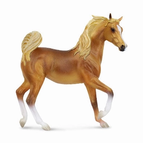 Collecta Arabian Mare Golden Chestnut Figure (Grey)