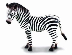 Collecta Common Zebra Figure (Yellow)