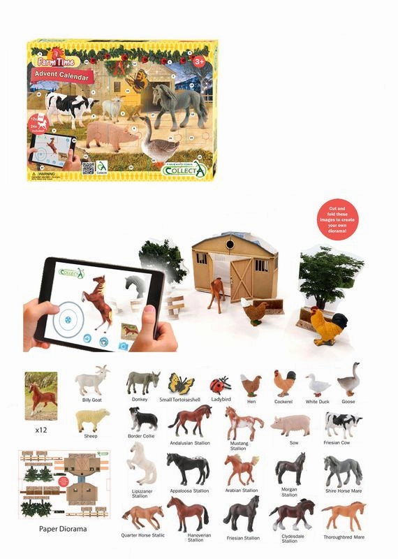 Collecta Farm Time Advent Calendar