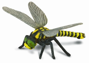 Collecta Golden-Ringed Dragonfly Figure (Yellow)