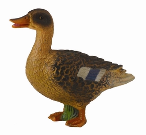 Collecta Mallard Duck Female Figure (Green)