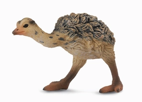 Collecta Ostrich Chick Walking (Green)