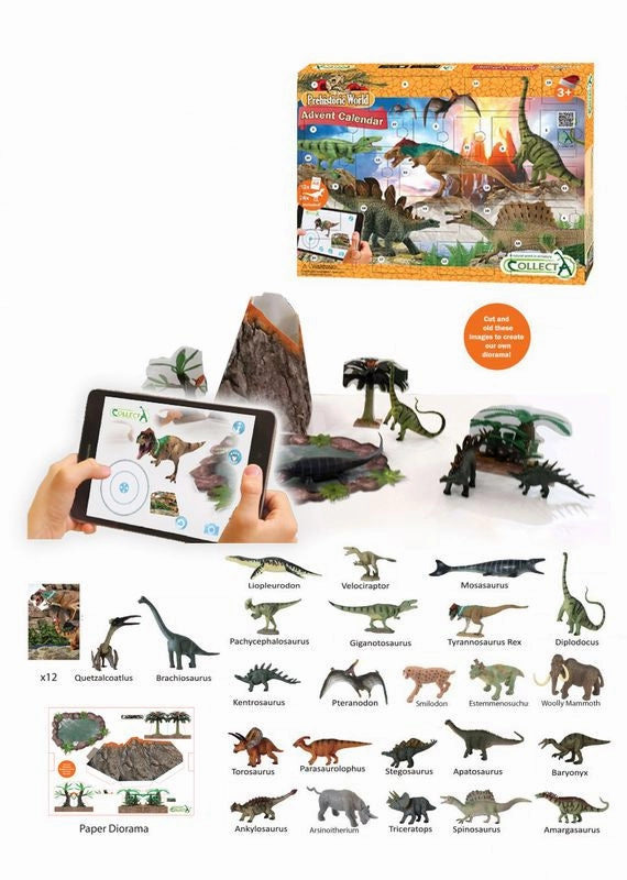 Collecta Prehistoric World Advent Calendar
