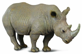 Collecta White Rhinoceros Figure (Yellow)