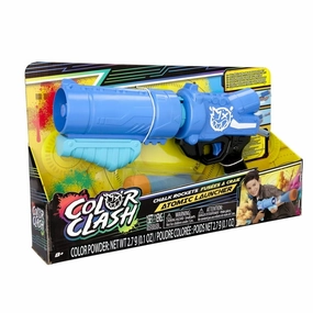 Color Clash Atomic Launcher, Chalk Filled Rocket, Pump Action, Ages 8 and up