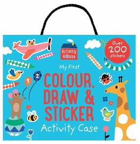 Colour, Draw & Sticker Activity Case