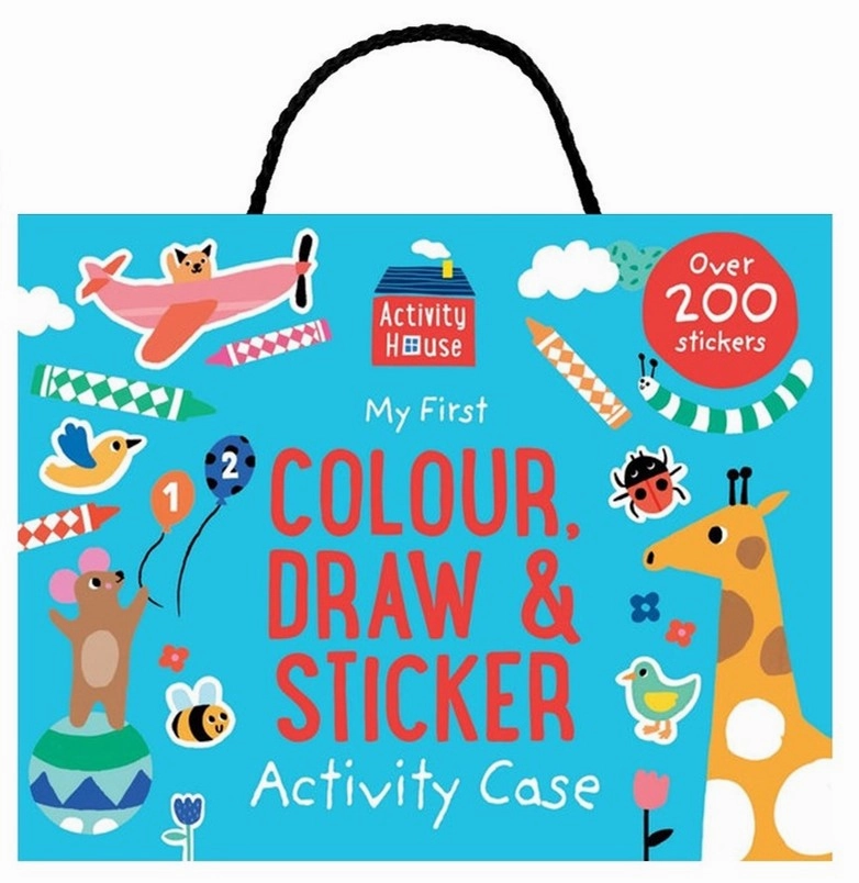 Colour, Draw & Sticker Activity Case