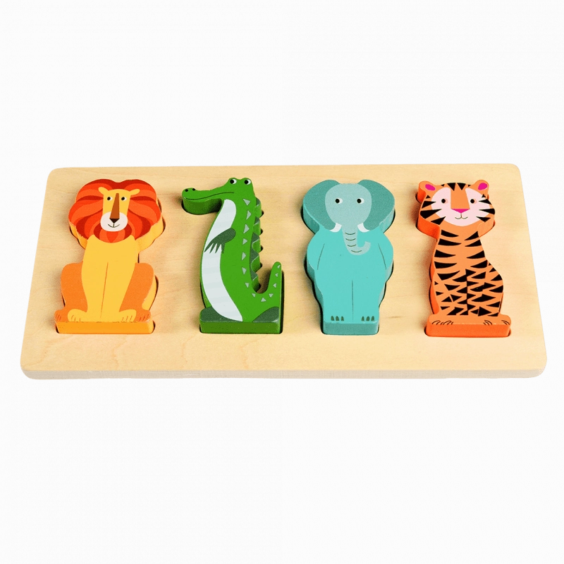 Colourful Creatures Wooden Puzzle