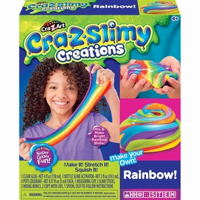 Cra-Z-Art Cra-Z-Slimy Creations Rainbow Slime Medium Box
