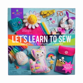 Craft-tastic Beginner's Sewing Kit - Let's Learn to Sew