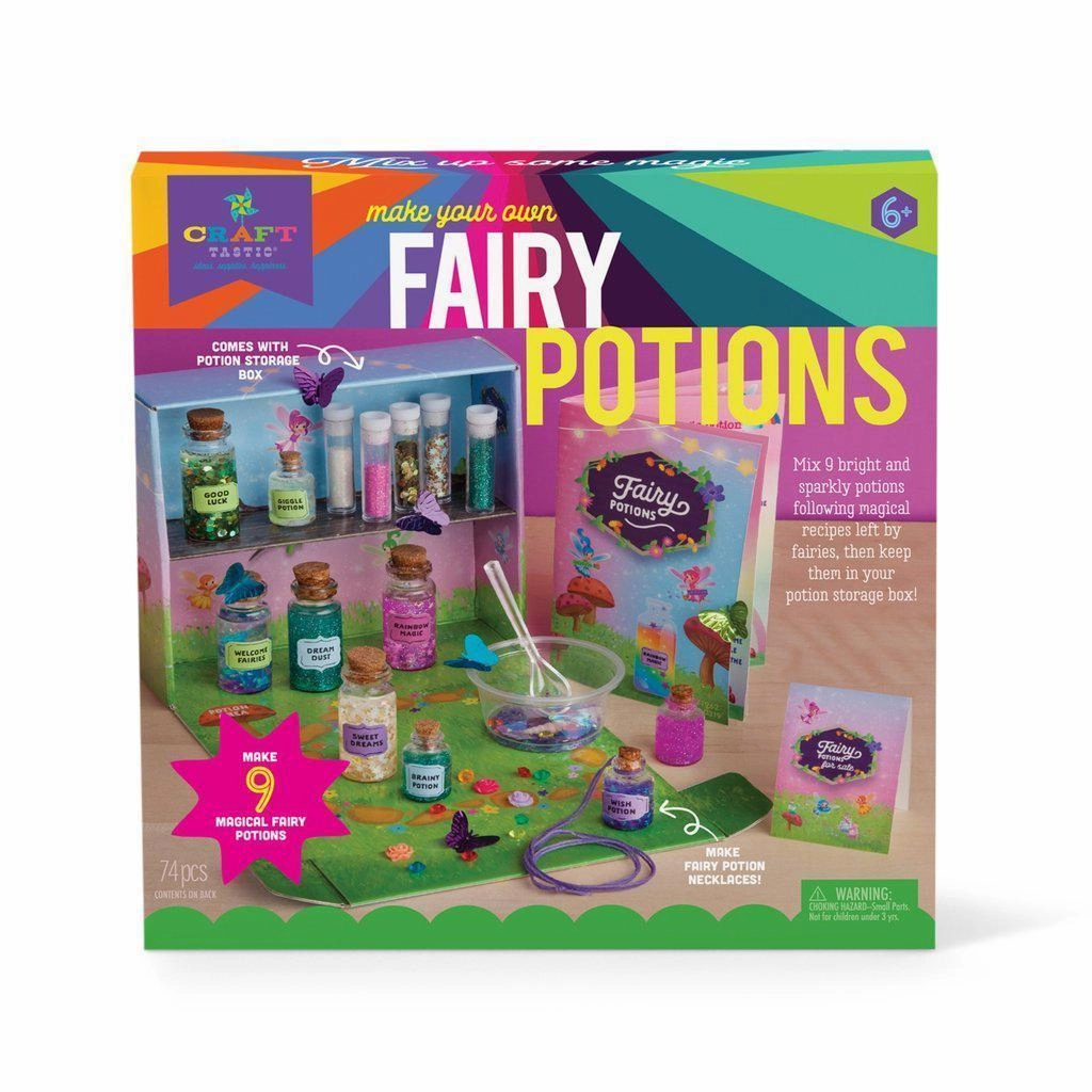 Craft-tastic Make Your Own Fairy Potions Kit