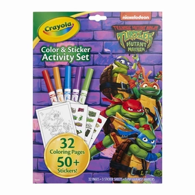 Crayola Color & Sticker Teenage Mutant Ninja Turtles