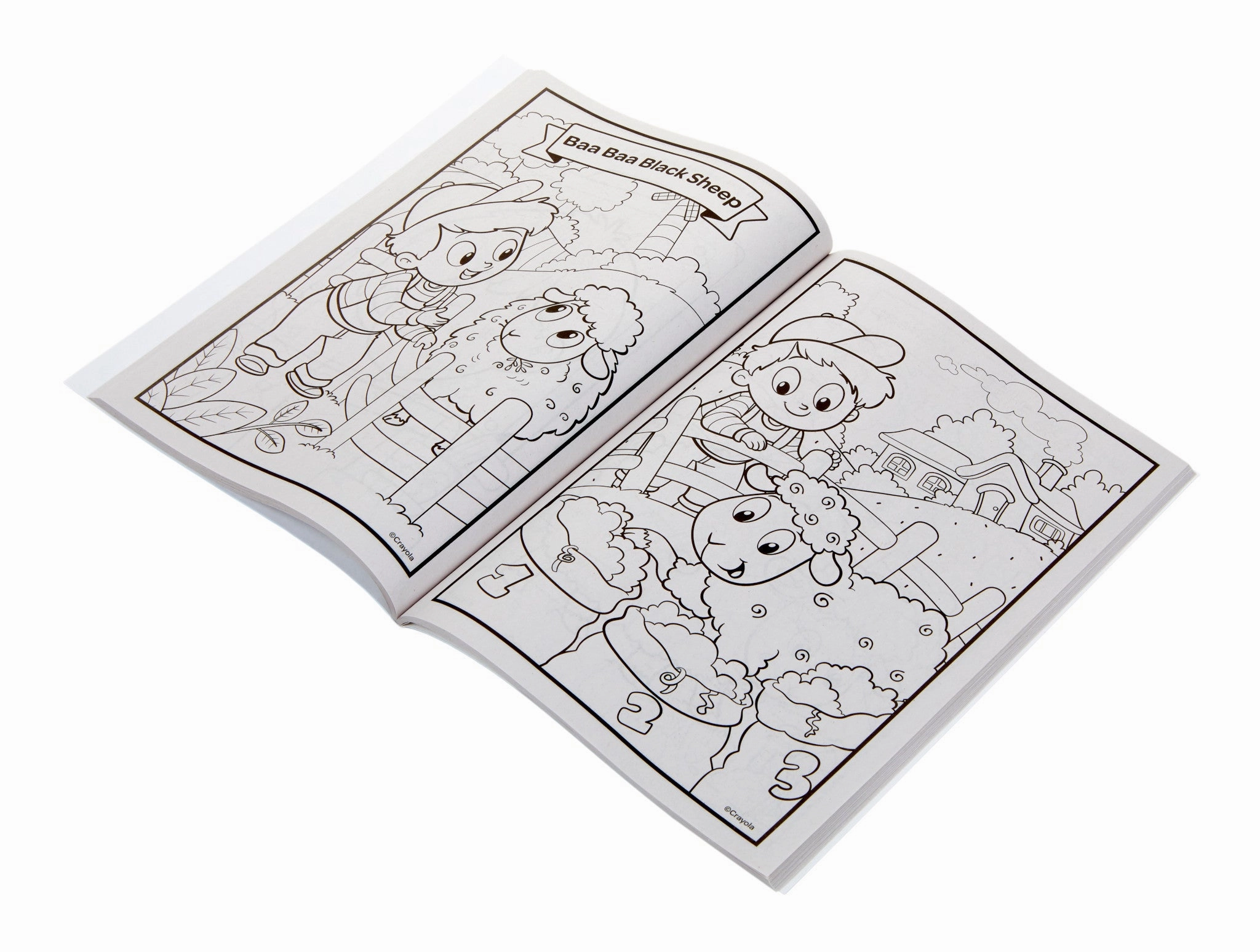 Crayola Nursery Rhymes Colouring Book 96 Pages