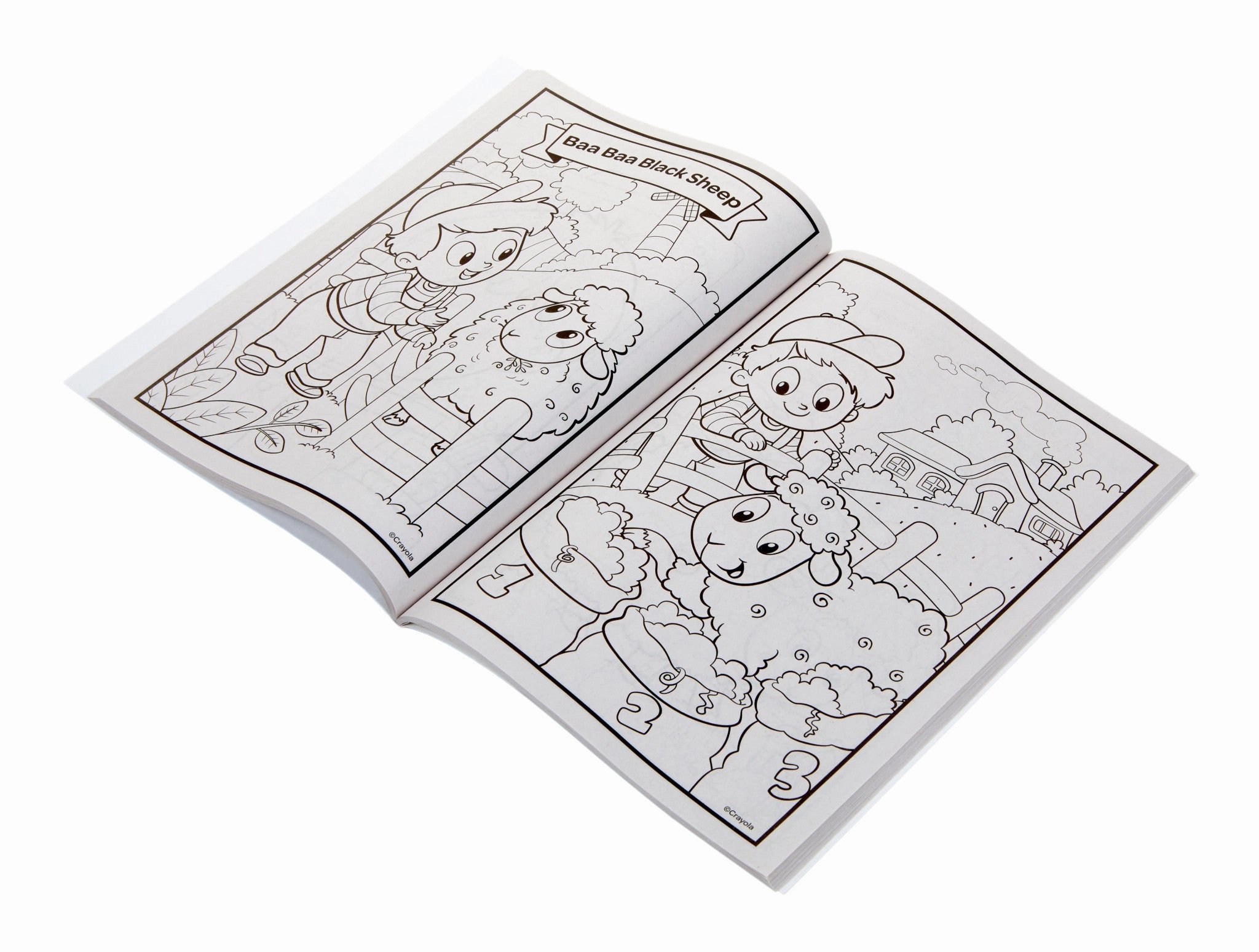 Crayola Nursery Rhymes Colouring Book 96 Pages