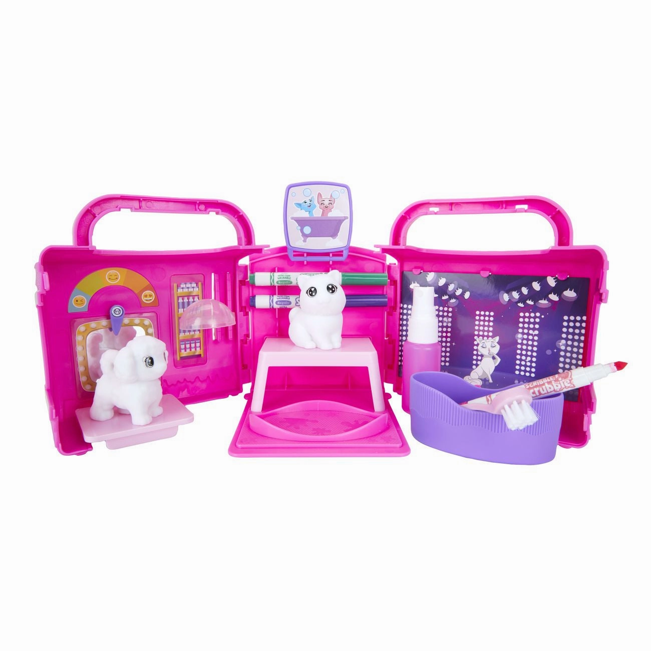 CRAYOLA SCRIBBLE SCRUBBIE BEAUTY SALON PLAYSET