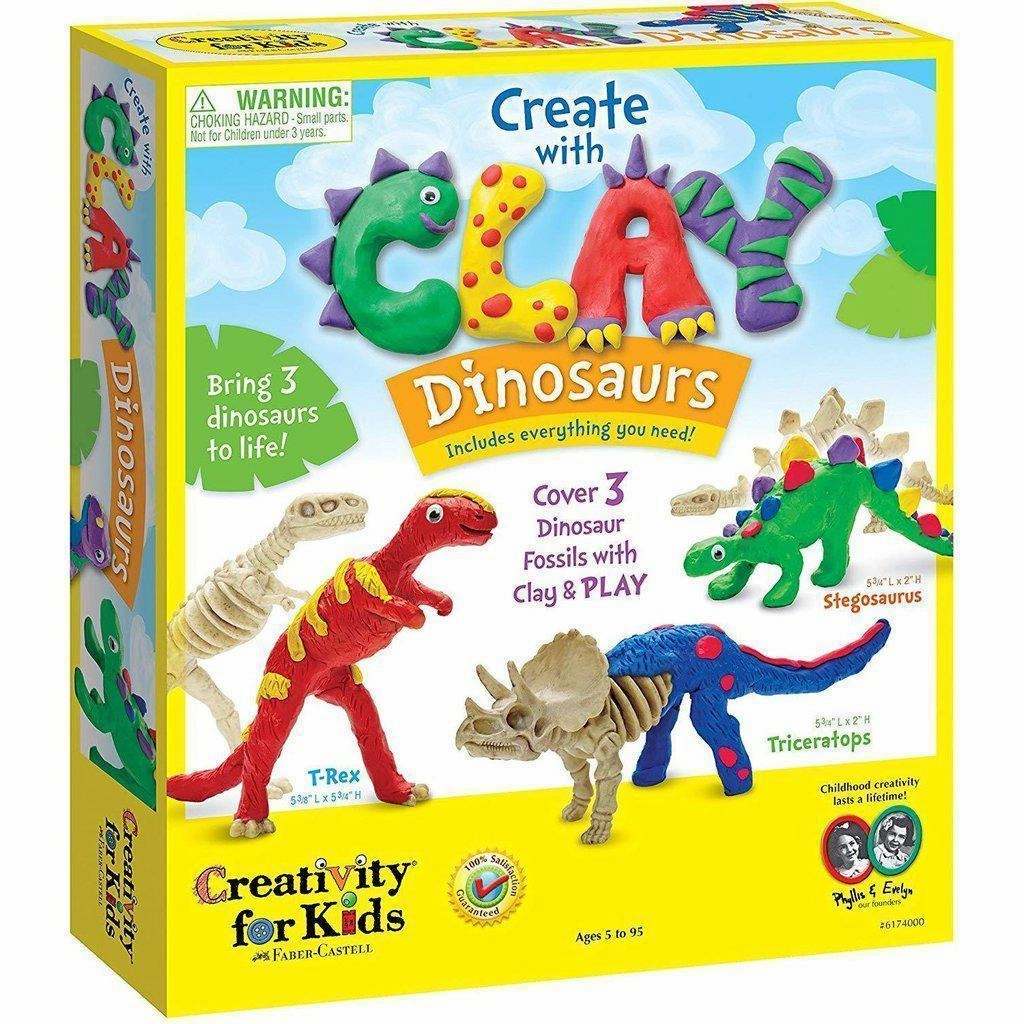 Create with Clay Dinosaurs