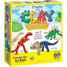 Create with Clay Dinosaurs