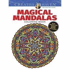 Creative Haven Magical Mandalas Coloring Book