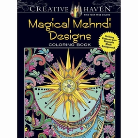 Creative Haven Magical Mehndi Designs Coloring Book
