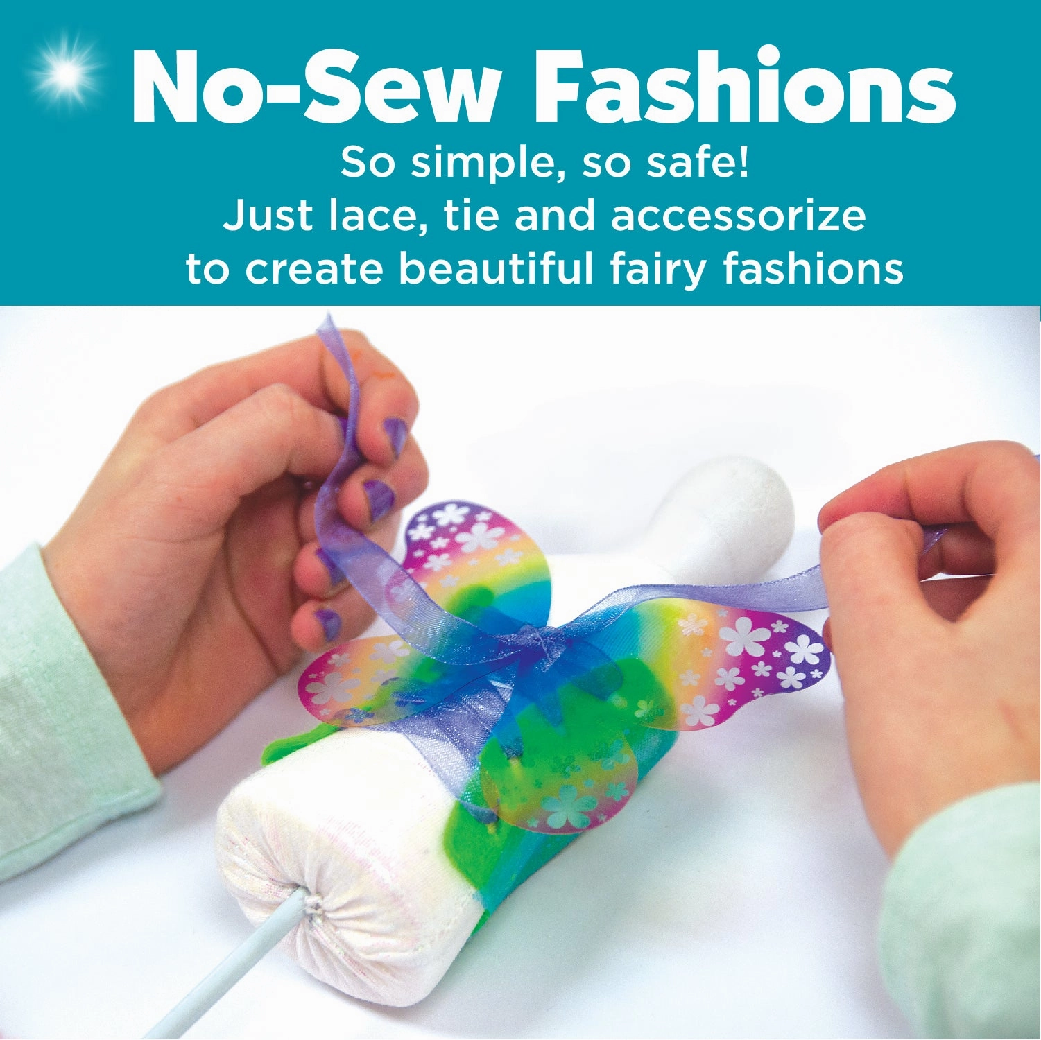 Creativity for Kids Designed by You Fairy Fashions - No-Sew Dress-Up Kit