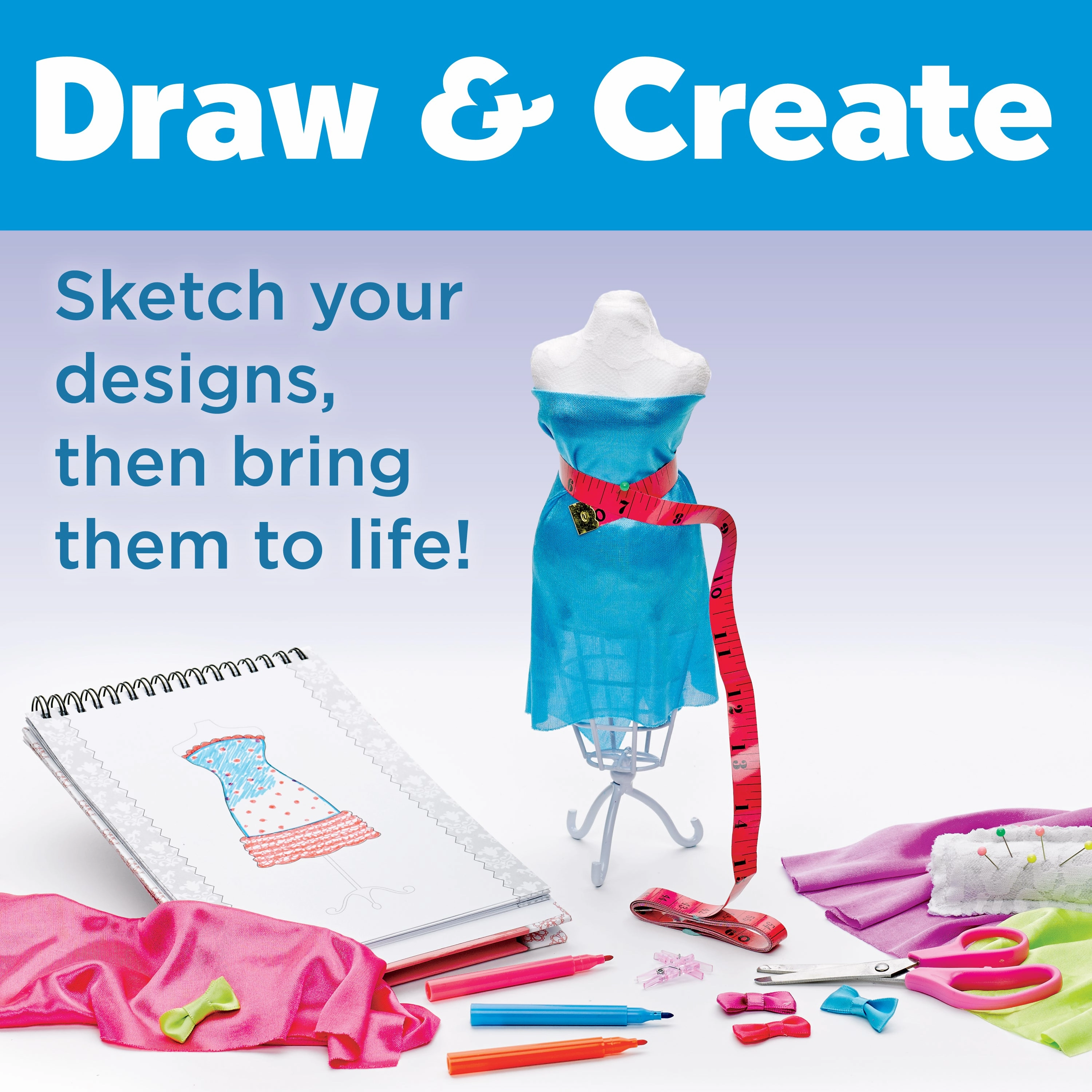 Creativity for Kids Designed by You Fashion Studio - Fashion Design Kit