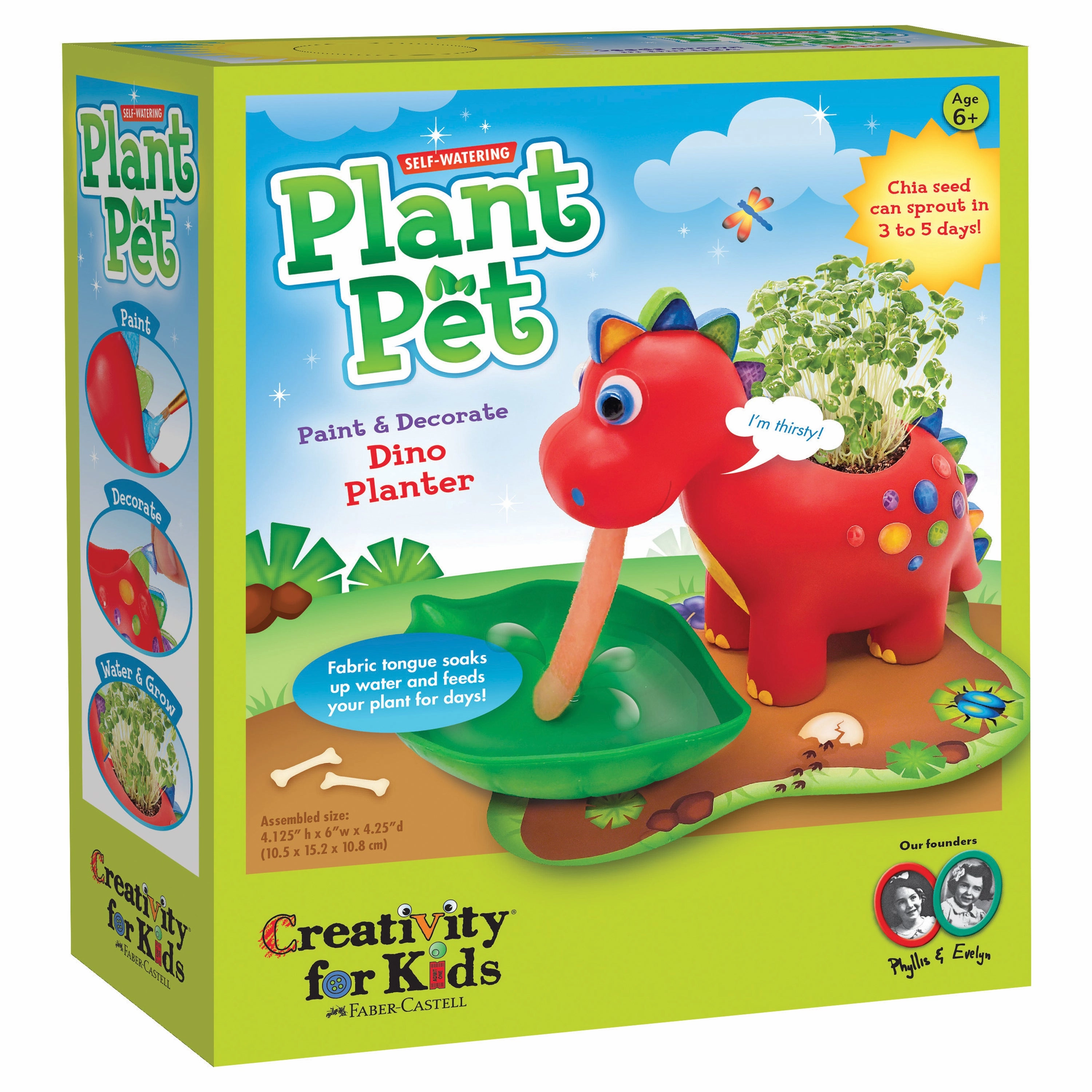 Creativity for Kids Dino Garden  Self Watering Plant Pet Dinosaur