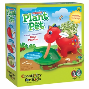 Creativity for Kids Dino Garden  Self Watering Plant Pet Dinosaur