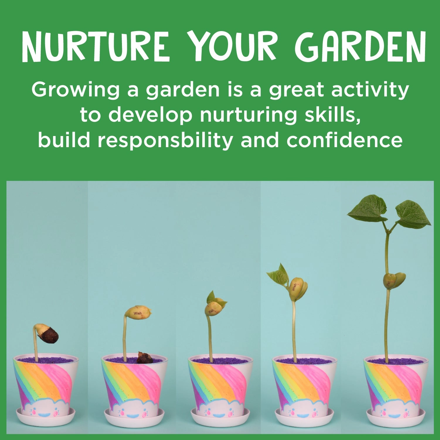 Creativity for Kids Magic Bean Garden Indoor Gardening Kit