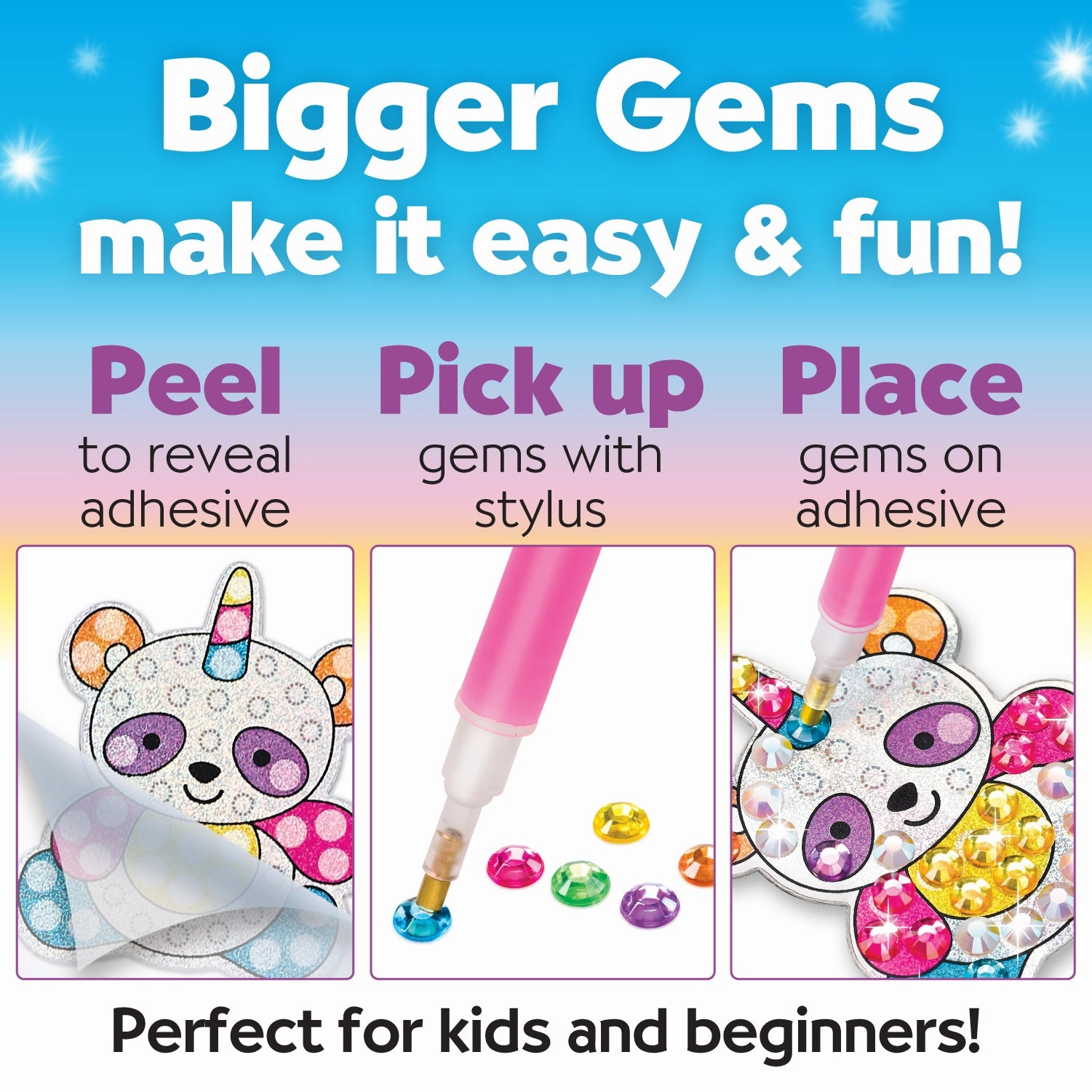 Creativity for Kids Magical Big Gem Diamond Painting Kit